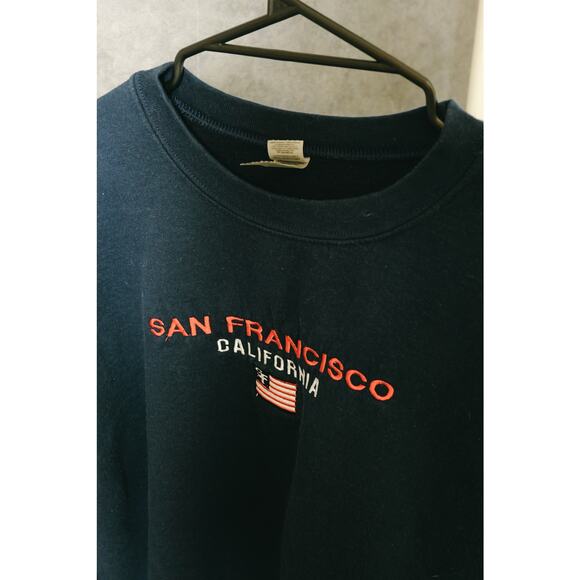 Navy San Francisco Sweatshirt - Picture 2 of 4